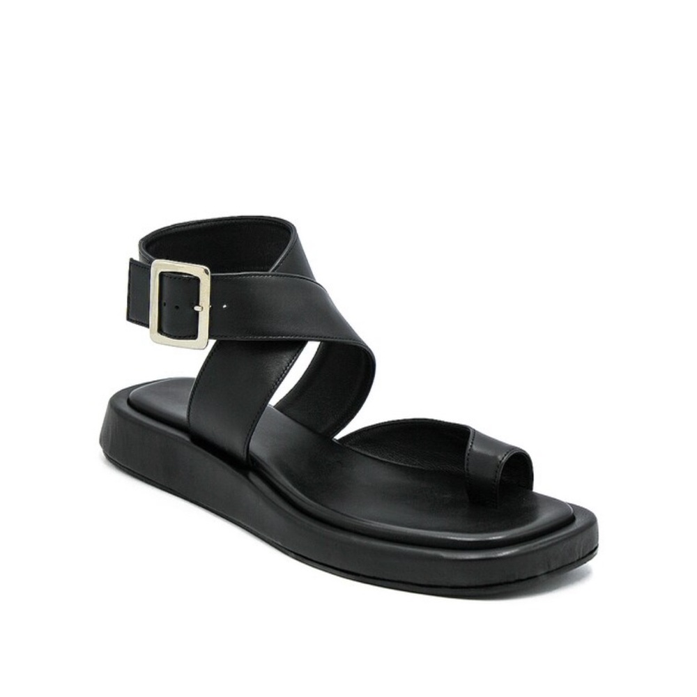 GIA BORGHINI x RHW Flat Toe Ring Wrap Sandal